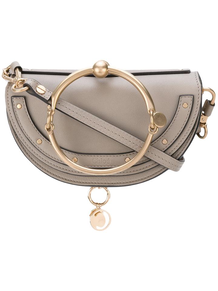 Chloé 'nile' Minaudière - Nude & Neutrals
