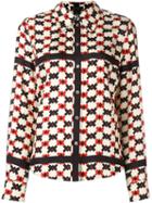 Marc Jacobs Graphic Print Shirt, Women's, Size: 2, Black, Silk