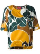 For Restless Sleepers Bold Floral Print Blouse, Women's, Size: Xs, Cotton/silk