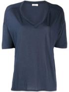 Closed Short-sleeve Flared T-shirt - Blue