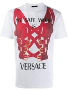 Versace Safe Word T-shirt - White
