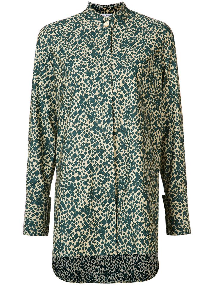 Sonia Rykiel Tux Shirt, Women's, Size: 34, Green, Cotton
