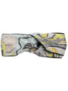 Emilio Pucci Celeste Frida Print Headband - Grey