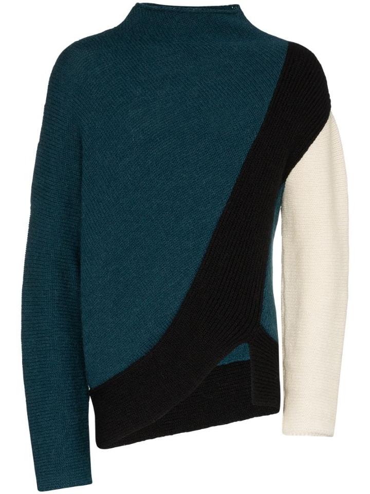 Kiko Kostadinov Rex Striped Jumper - Green