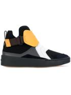 Kenzo Block Panel Hi Tops - Black