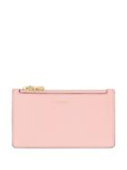 Burberry Leather Zip Card Case - Pink