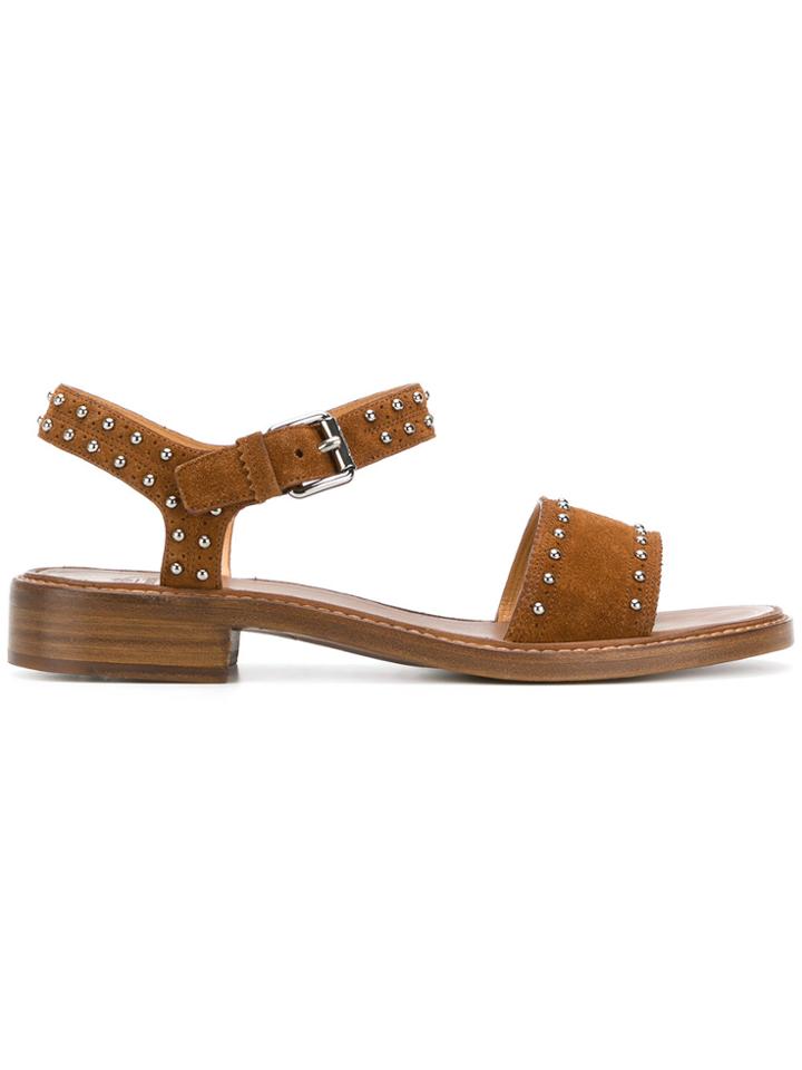 Church's Studded Sandals - Brown