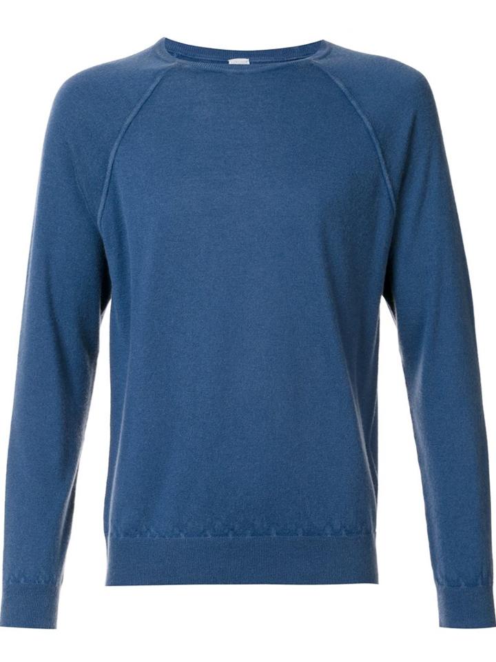 Eleventy Raglan Sleeve Pullover