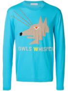Walter Van Beirendonck Printed Sweatshirt - Blue