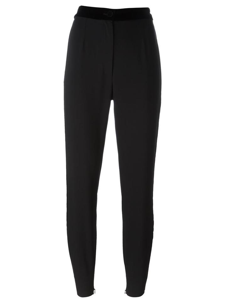 Dolce & Gabbana Slim Fit High Waisted Trousers