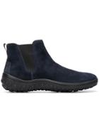 Car Shoe Fitted Ankle Boots - Blue