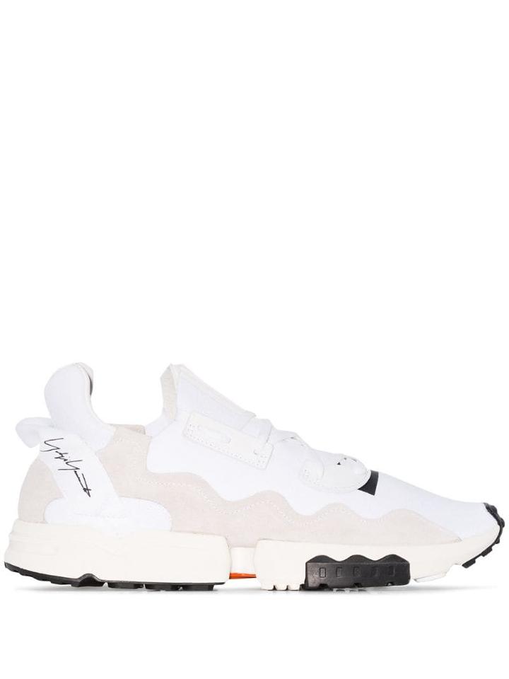 Y-3 Zx Torsion Sneakers - White