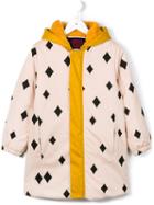 Bobo Choses Diamond Print Padded Coat, Girl's, Size: 8 Yrs, Pink/purple
