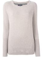 Etro Scoop Neck Jumper, Women's, Size: 44, Nude/neutrals, Viscose/cashmere/wool