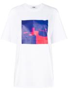 Msgm Graphic Print T-shirt - White