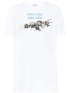 Miu Miu Printed T-shirt - White
