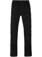 Andrea Ya'aqov Diagonal Fastening Skinny Jeans, Men's, Size: 31, Black, Cotton
