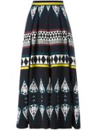 Antonio Marras Geometric Print Palazzo Pants
