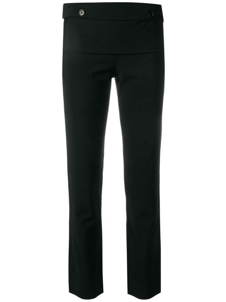 Helmut Lang Pre-owned Belted Trousers - Black