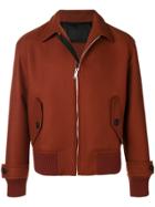 Prada Fitted Zipped Jacket - Red