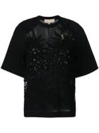 Elie Saab Sequined Top - Black