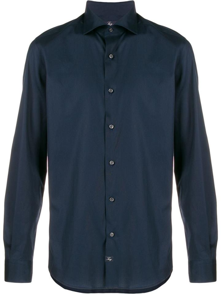 Fay Slim Fit Shirt - Blue