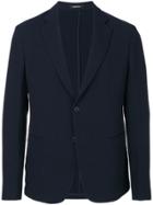 Giorgio Armani Textured Blazer - Blue