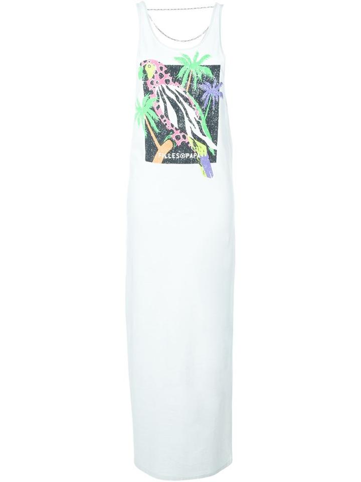 Filles A Papa 'raf' Maxi Dress, Women's, Size: 2, White, Cotton