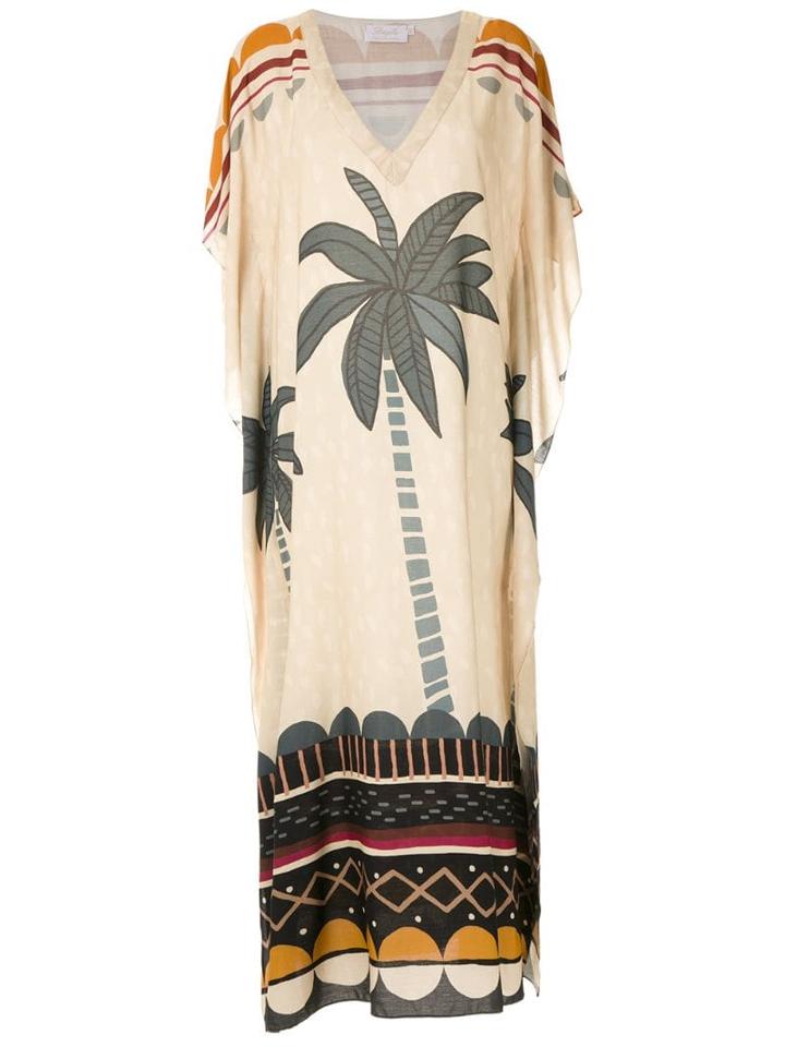 Brigitte Printed Maxi Dress - Multicolour