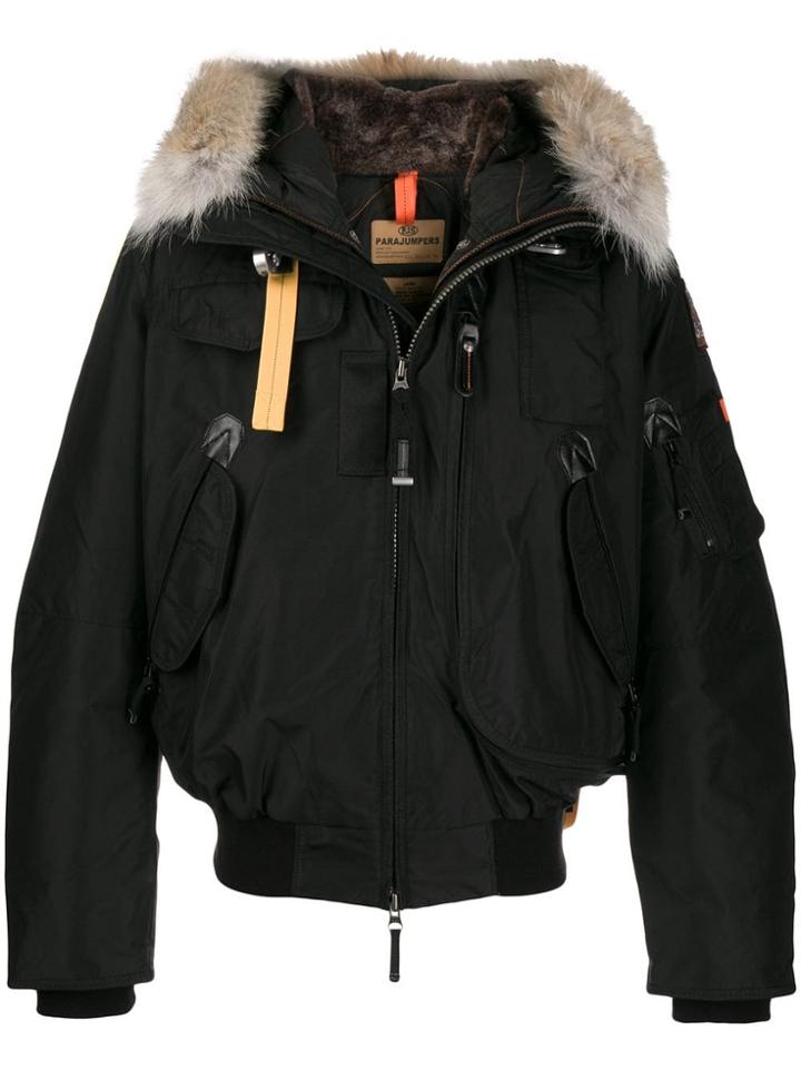 Parajumpers Hooded Coat - Black