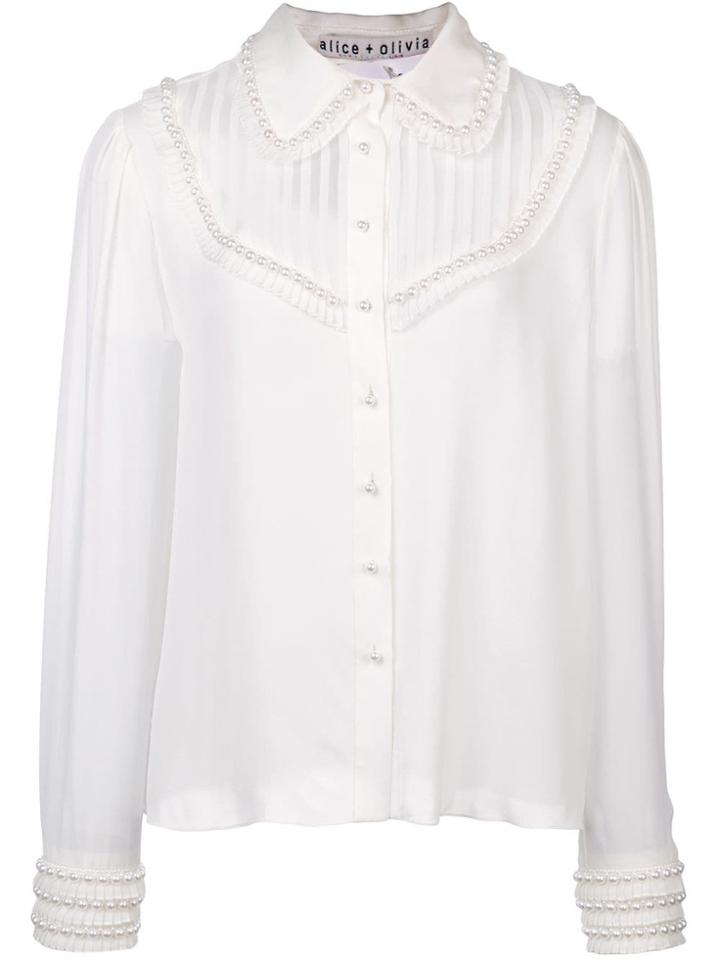 Alice+olivia Noreen Blouse - White