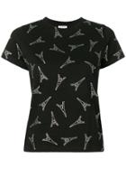 Balenciaga Eiffel Tower Small-fit T-shirt - Black