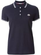 Moncler Piped Collar Polo Shirt - Blue
