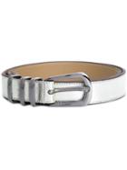 Anine Bing Multiple Rings Belt, Women's, Size: Xs/s, Grey, Leather