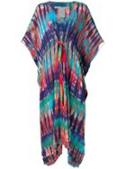 Raquel Allegra Tie-dye Kaftan Dress - Multicolour