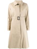 Mackintosh Roslin Fawn Raintec Cotton Single Breasted Trench Coat