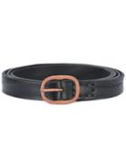 11 By Boris Bidjan Saberi - Buckled Belt - Men - Leather - One Size, Black, Leather