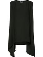 Iro Asymmetric Hem Dress, Women's, Size: 34, Black, Polyester