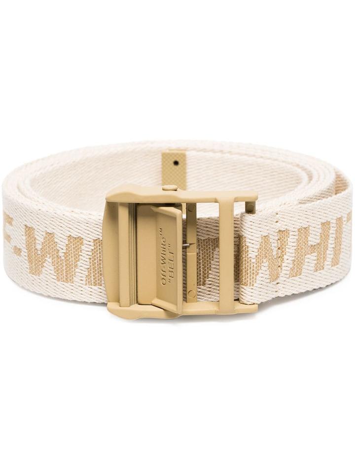 Off-white Classic Industrial Belt - Neutrals