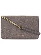 Lancaster Actual Shiny Glitter Clutch - Metallic
