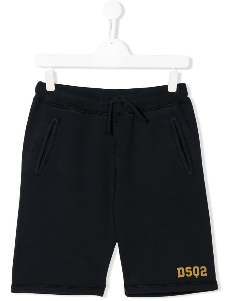 Dsquared2 Kids Logo Track Shorts - Blue