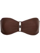 Matteau Bandeau Bikini Top - Brown