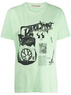 Ottolinger Graphic Print T-shirt - Green