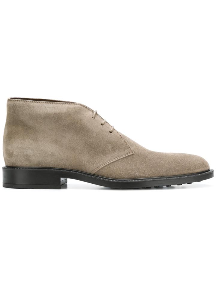 Tod's Chukka Desert Boots - Grey