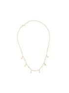 Jacquie Aiche 14kt Yellow Gold Spaced Out Diamond Shaker Choker