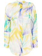 Forte Forte Multicoloured Silk Shirt - Yellow
