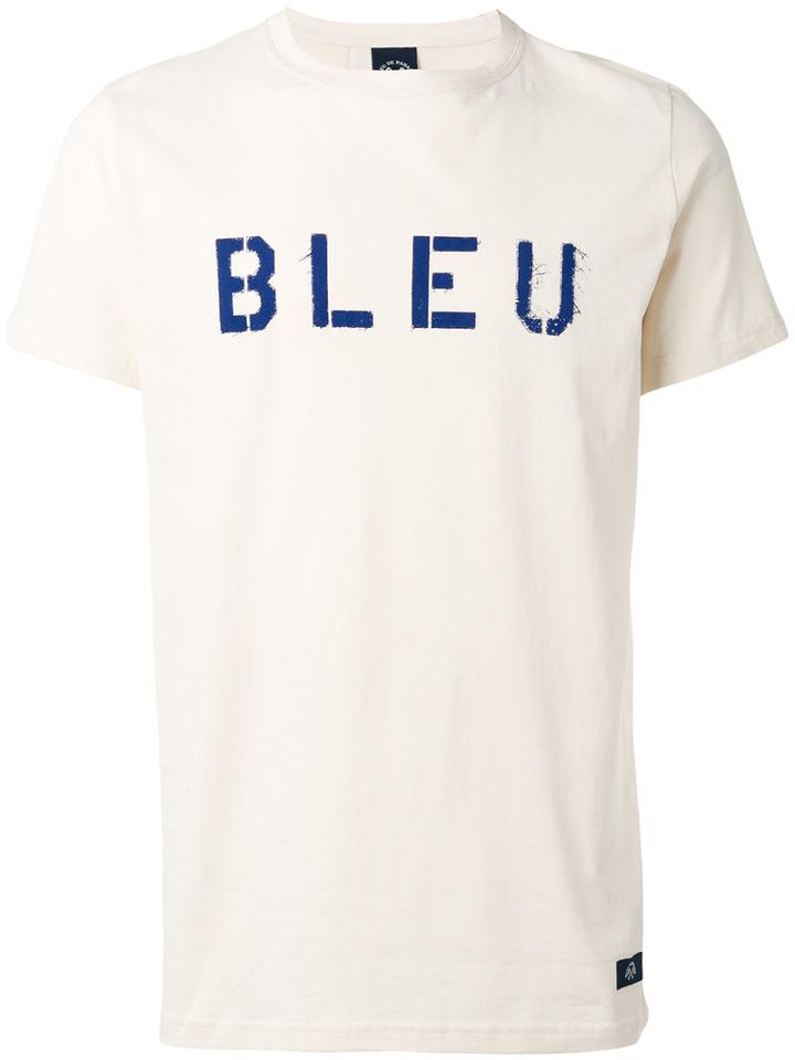Bleu De Paname 'bleu' Print T-shirt, Men's, Size: Large, Nude/neutrals, Cotton