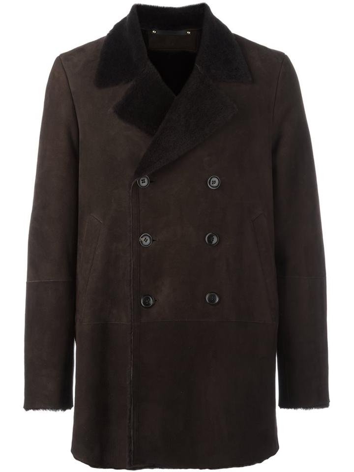 Paul Smith Notched Double Breasted Coat