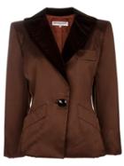 Yves Saint Laurent Vintage Two Piece Suit, Women's, Size: 40, Brown