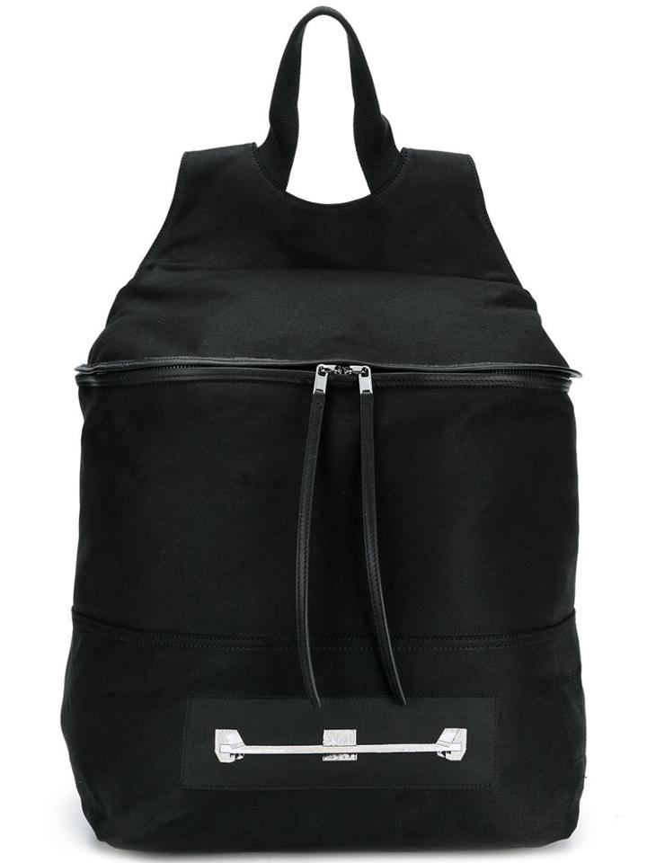 Rick Owens Drkshdw Zip Pocket Backpack - Black